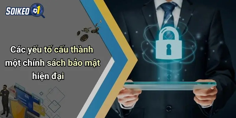 Các yếu tố cấu thành một chính sách bảo mật hiện đại