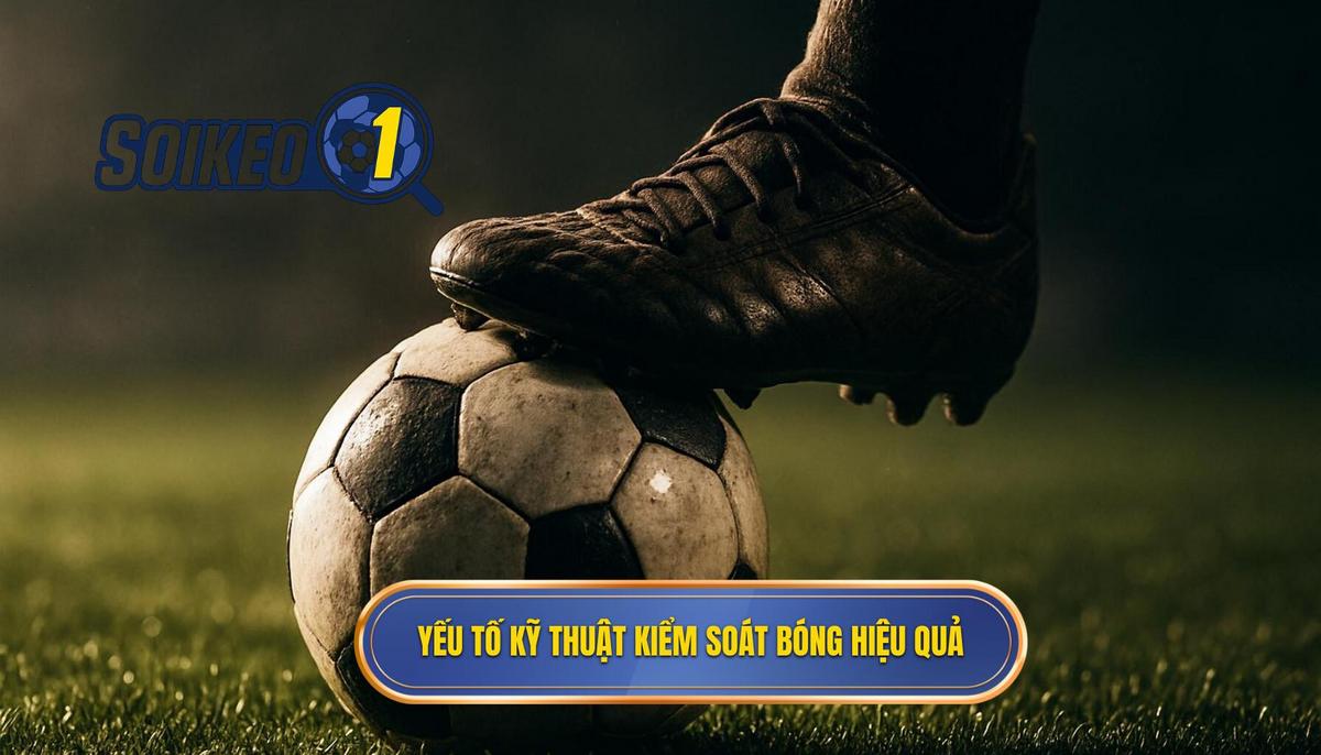 Các yếu tố cấu thành Kỹ thuật kiểm soát bóng trong không gian hẹp