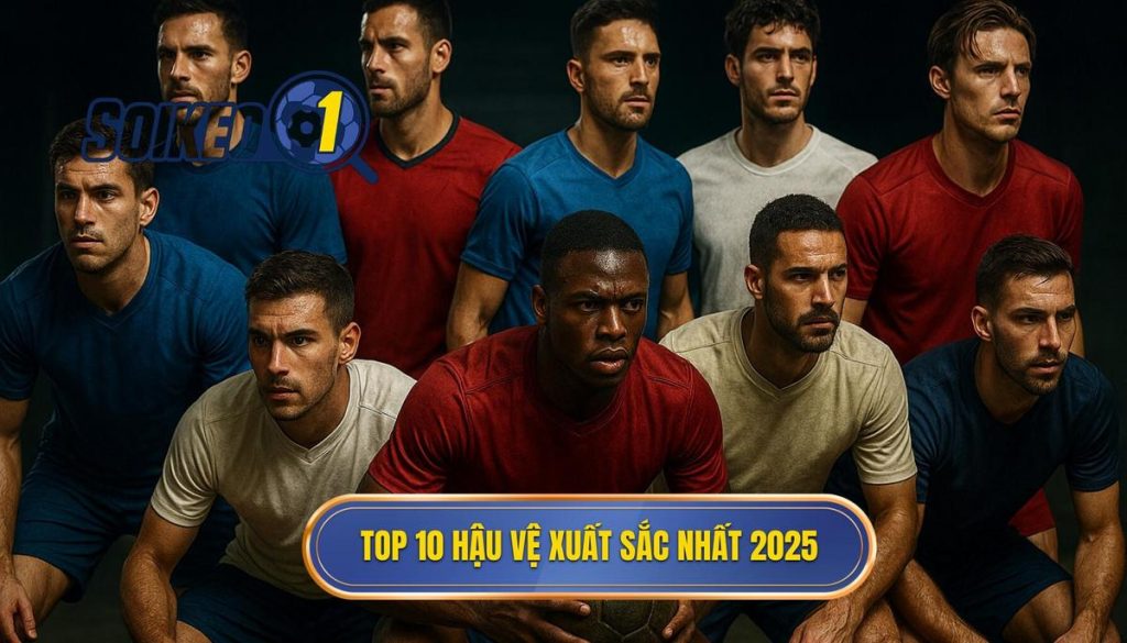 Top 10 hậu vệ xuất sắc nhất 2025