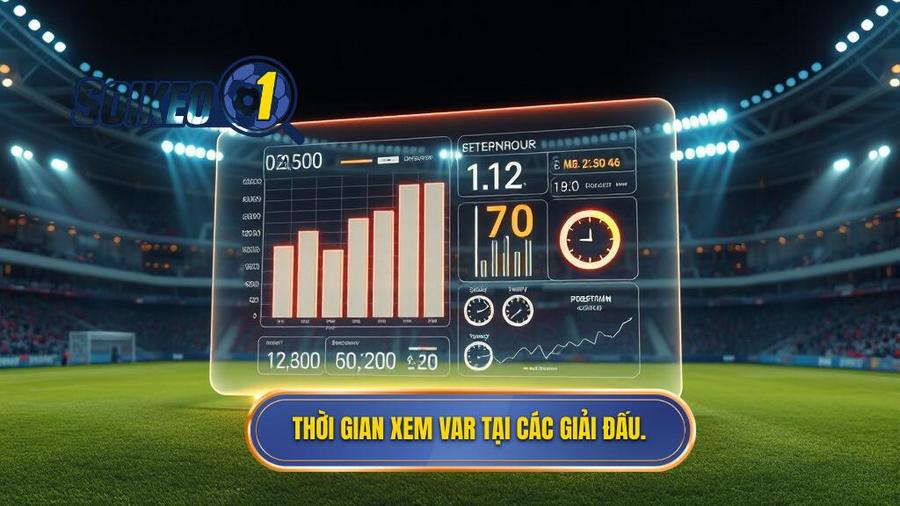 3. Thời gian xem VAR tại các giải đấu.
