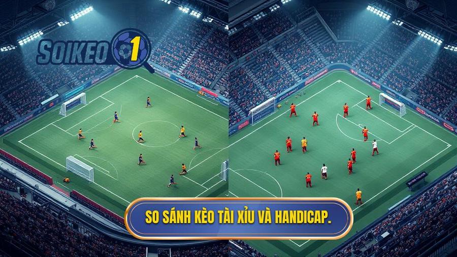 3. So sánh chi tiết: Nên chơi kèo bóng đá Tài Xỉu hay Handicap?
