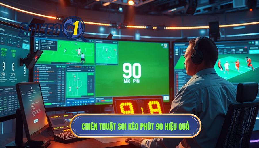 Các chiến thuật soi kèo phút 90 hiệu quả từ chuyên gia