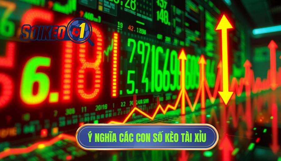 Ý nghĩa các con số trong kèo Tài Xỉu (Over/Under)